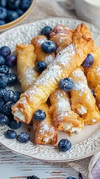 Blueberry Cream Cheese Crack Sticks
