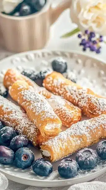 Blueberry Cream Cheese Crack Sticks