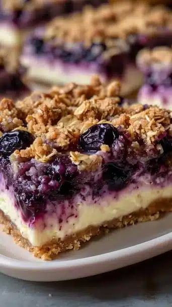Blueberry Crisp Cheesecake Bars: The Ultimate Dessert Recipe