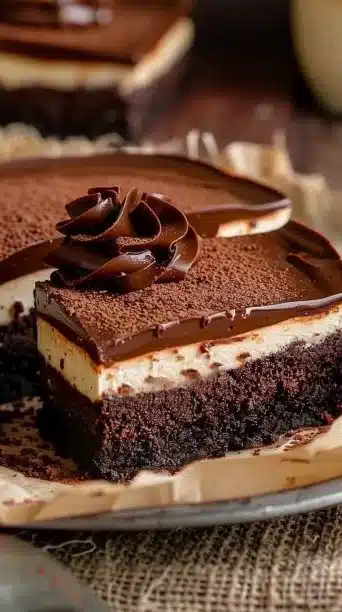 Brownie Cheesecake – The Ultimate Dessert Mashup