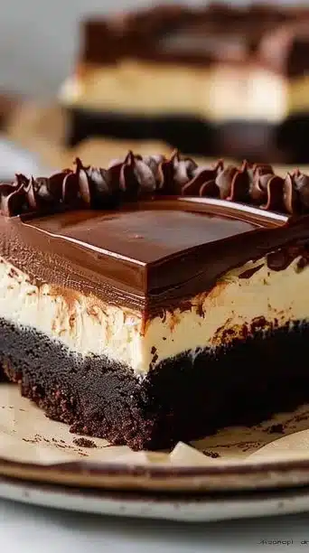 Brownie Cheesecake – The Ultimate Dessert Mashup