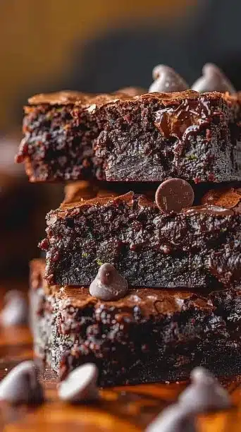 Chocolate Zucchini Brownies
