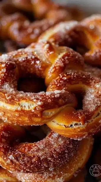 Cinnamon Sugar Soft Pretzels