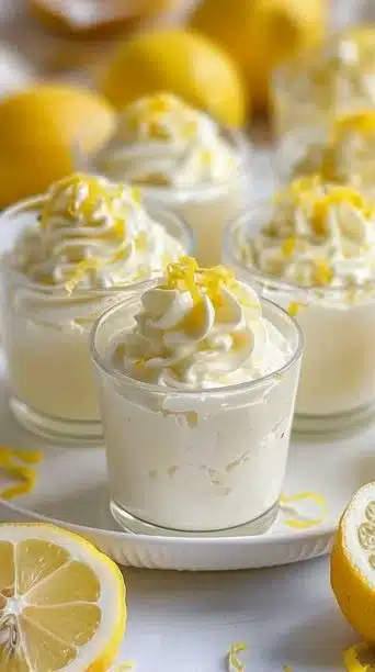 Cottage Cheese Lemon Mousse