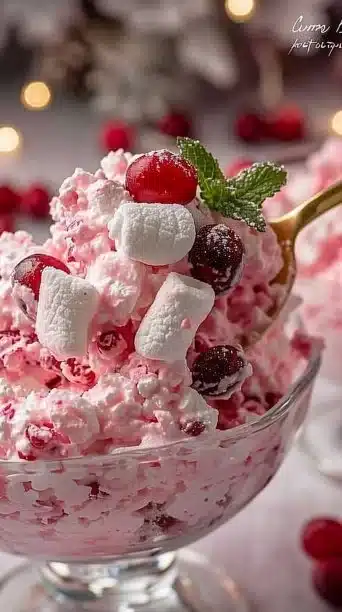 Cranberry Fluff: A Cloud of Sweet, Tangy Heaven!