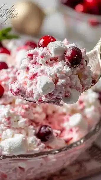Cranberry Fluff: A Cloud of Sweet, Tangy Heaven!