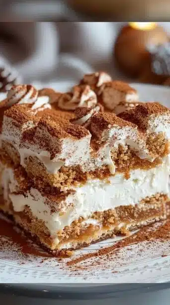 Easy Gingerbread Tiramisu