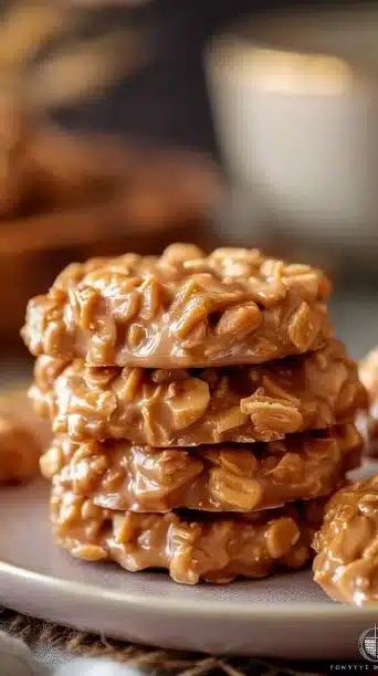 Easy Peanut Butter No Bake Cookies