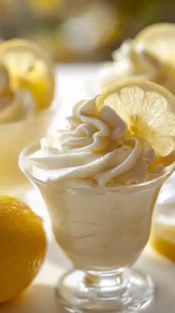Fresh Lemon Mousse