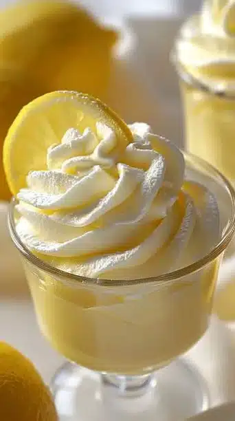 Fresh Lemon Mousse