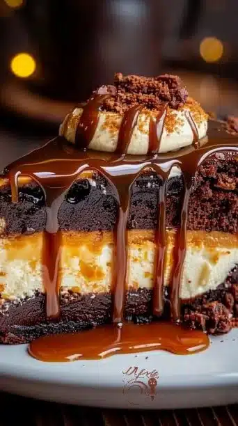Fudge Brownie Cheesecake