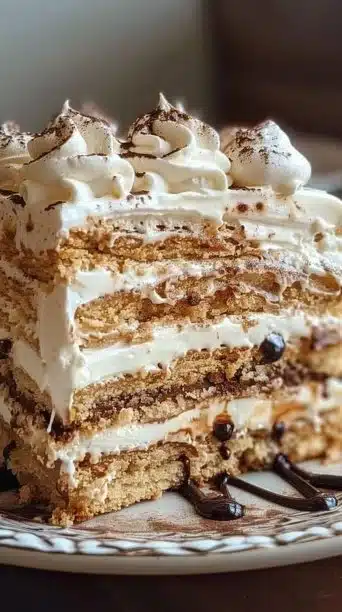 Iced Coffee Icebox Cake: The Perfect No-Bake Dessert for Coffee Lovers!