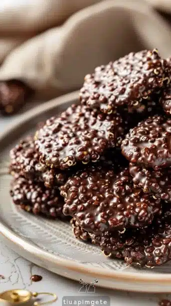 Ingredient Dark Chocolate Quinoa Crisps