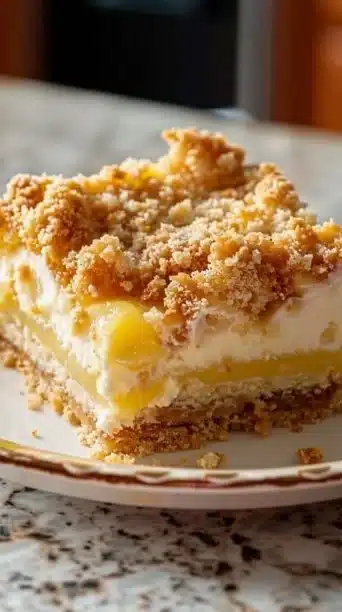 Lemon Cream Cheese Dump Cake