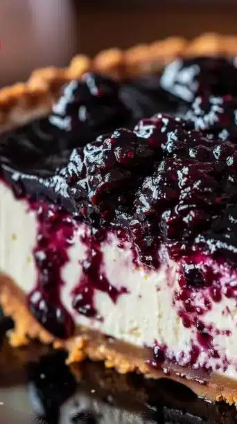 Mulberry Earl Grey Cheesecake