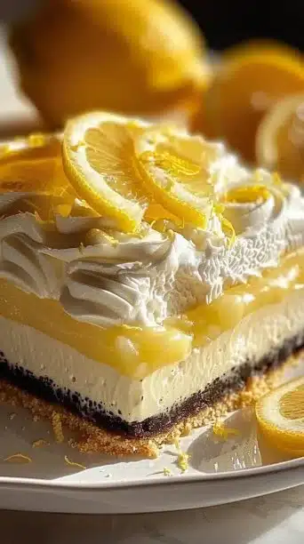 Oreo Lemon Dessert No Bake: Quick & Easy Recipe