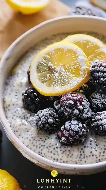Overnight Lemon Cream Chia Pudding: An Incredible Minute Recipe