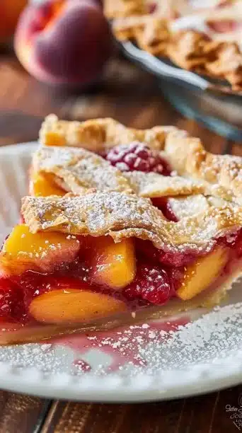 Peach Raspberry Pie: A Juicy Slice of Summer You’ll Never Forget