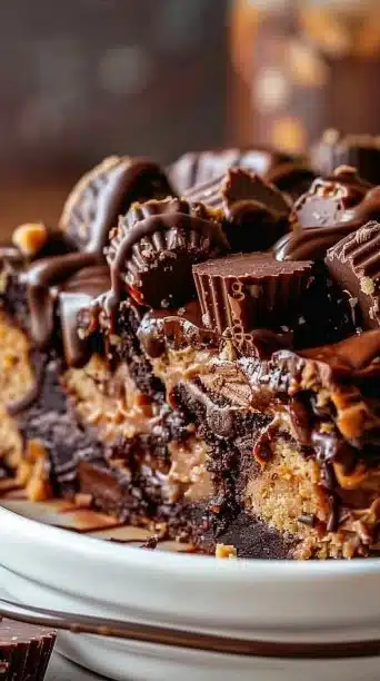 Peanut Butter Cup Dump Cake Delight Recipe