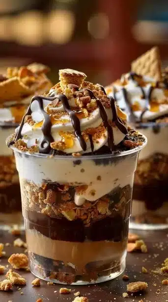 S'mores Layered Delight Cups