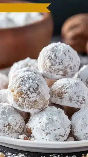 Walnut Snowball Cookies Recipe